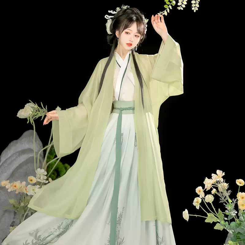 【Hanfu】Ethereal Green Dream | Wei & Jin Style Hanfuhan fu Chinese han fu hanfu male tang dynasty clothes chinese hanfu tang dynasty outfits traditiona hanfu dress chinese hanfu chinese style dress dress fashion cheongsam dress q