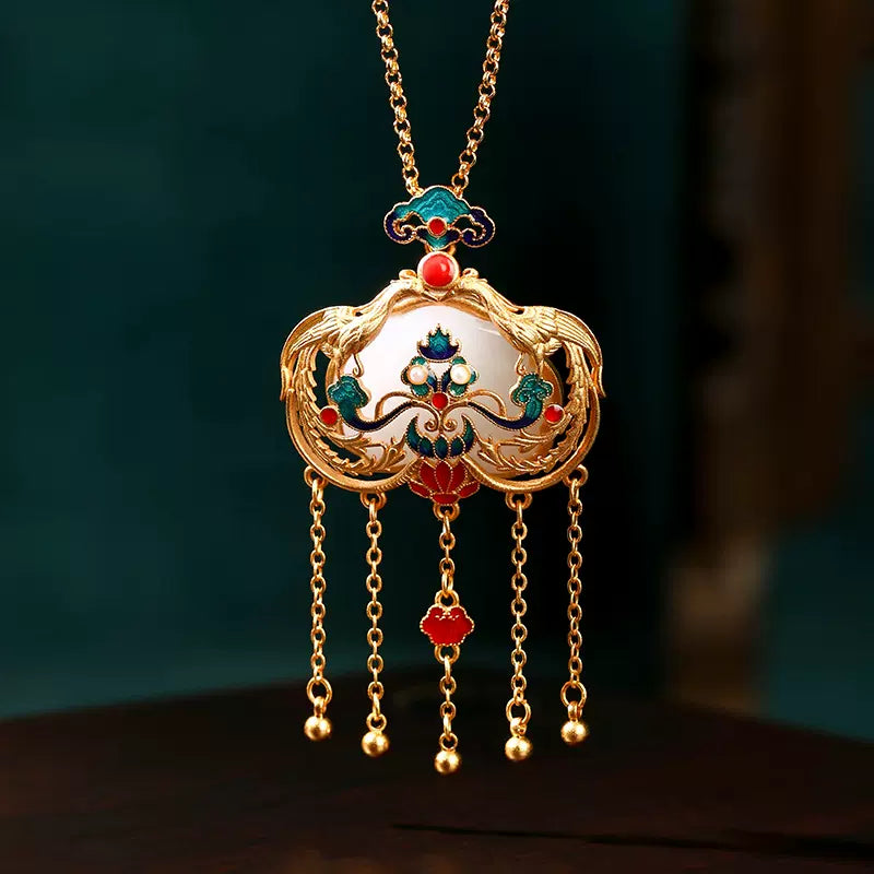 Enamel Necklace Collection|Hanfu Matching Necklace - HanrongEnamel Necklace Collection|Hanfu Matching NecklaceHanrongHanrongR038(necklace)Enamel Necklace Collection|Hanfu Matching NecklaceEnamel Necklace Collection|Hanfu Matching Necklace