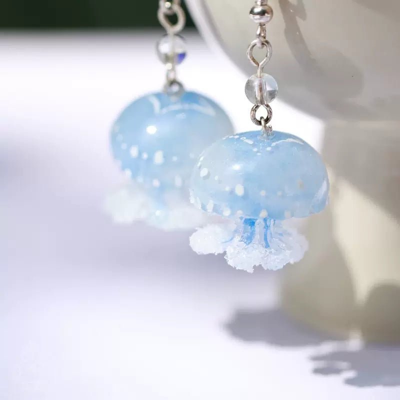 Cute Jellyfish|Hanfu Matching Earringshan fu Chinese han fu hanfu male tang dynasty clothes chinese hanfu tang dynasty outfits traditiona hanfu dress chinese hanfu chinese style dress dress fashion cheongsam dress q