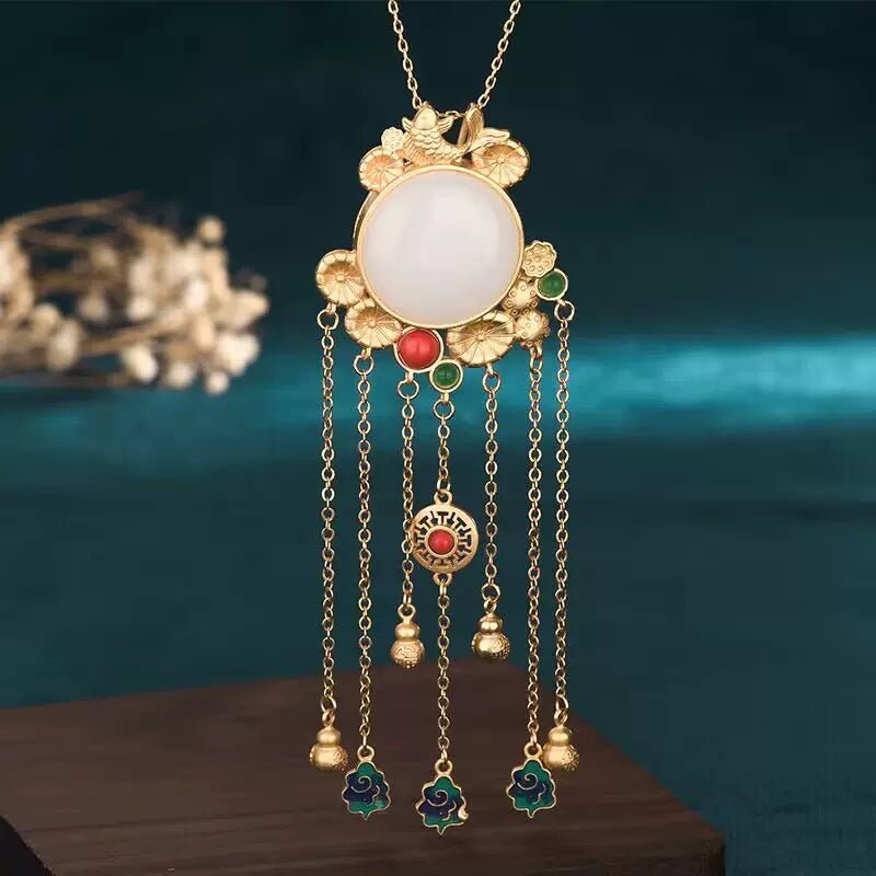 Enamel Necklace Collection|Hanfu Matching Necklacehan fu Chinese han fu hanfu male tang dynasty clothes chinese hanfu tang dynasty outfits traditiona hanfu dress chinese hanfu chinese style dress dress fashion cheongsam dress q