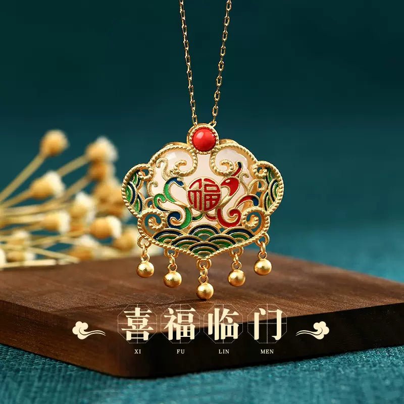 Enamel Necklace Collection|Hanfu Matching Necklace - HanrongEnamel Necklace Collection|Hanfu Matching NecklaceHanrongHanrongR038(necklace)Enamel Necklace Collection|Hanfu Matching NecklaceEnamel Necklace Collection|Hanfu Matching Necklace