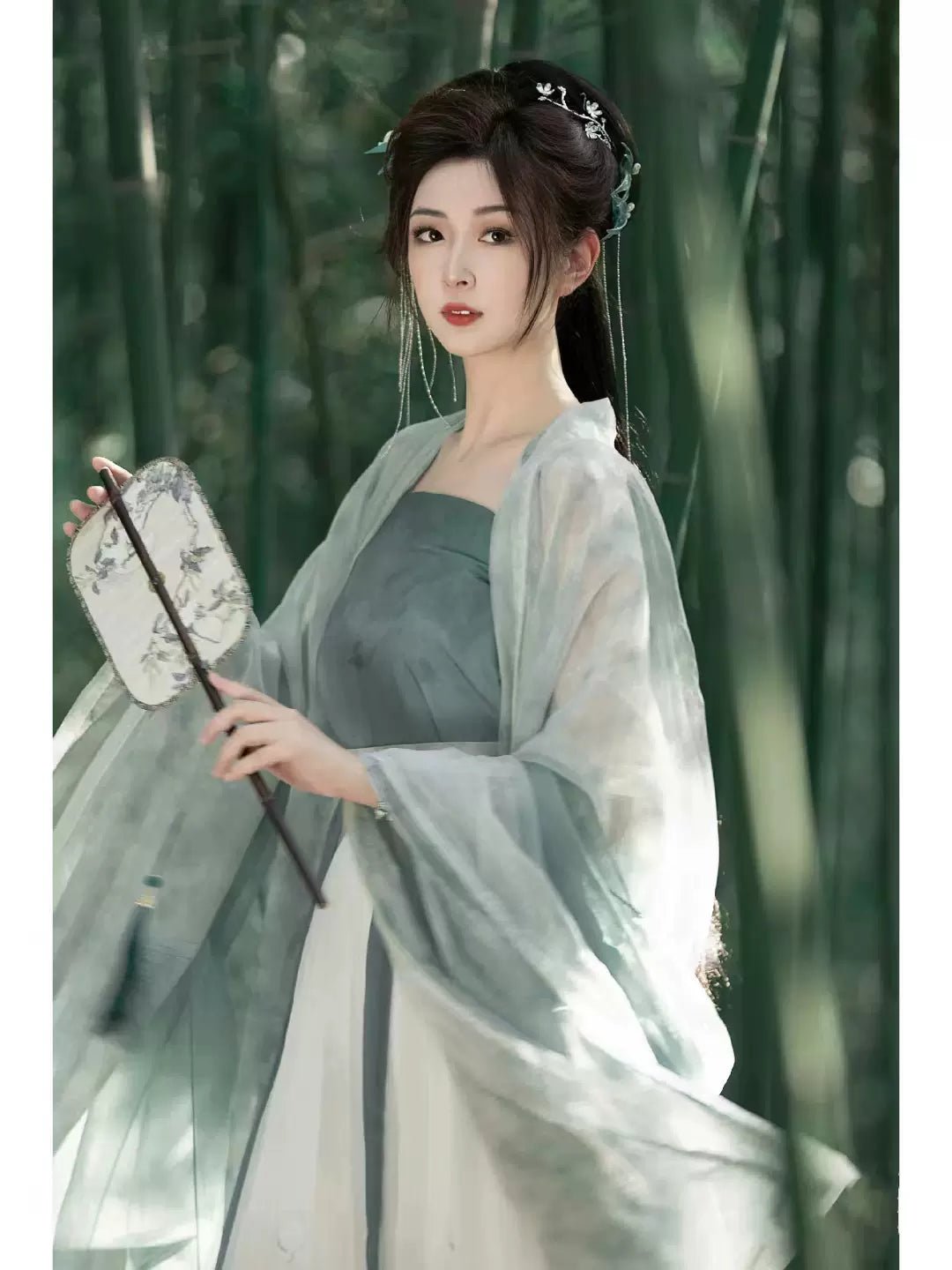 【Hanfu】 Enchanted Forest Whisper | Song Chest - length skirthan fu Chinese han fu hanfu male tang dynasty clothes chinese hanfu tang dynasty outfits traditiona hanfu dress chinese hanfu chinese style dress dress fashion cheongsam dress q