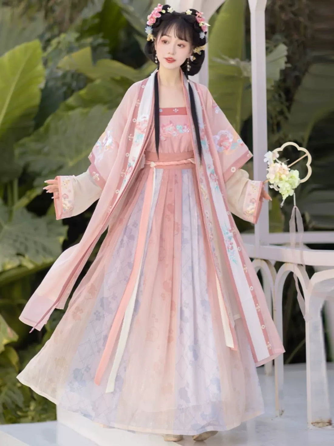 【Hanfu】After the New Rain | Song Chest - length skirthan fu Chinese han fu hanfu male tang dynasty clothes chinese hanfu tang dynasty outfits traditiona hanfu dress chinese hanfu chinese style dress dress fashion cheongsam dress q