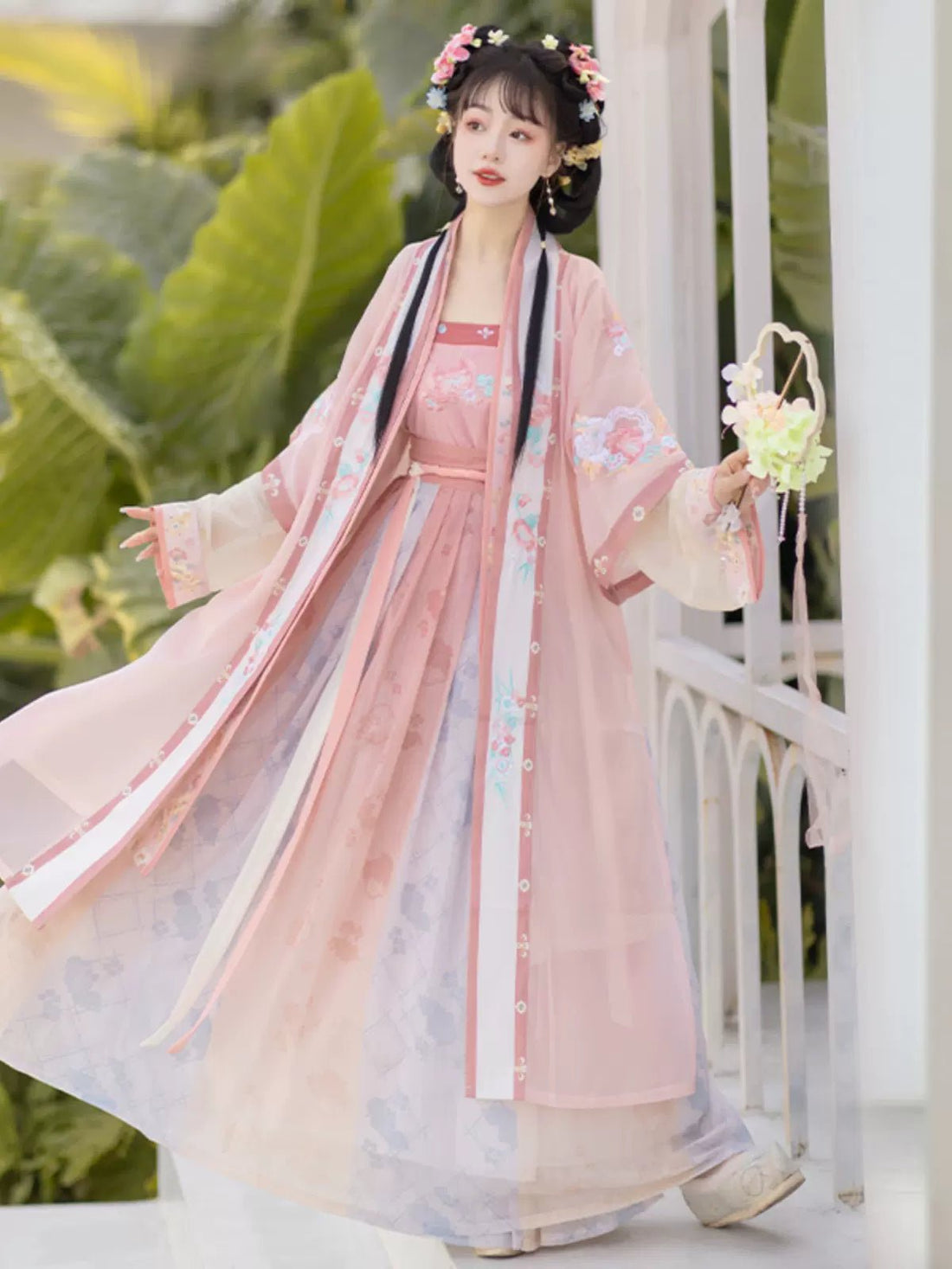 【Hanfu】After the New Rain | Song Chest - length skirthan fu Chinese han fu hanfu male tang dynasty clothes chinese hanfu tang dynasty outfits traditiona hanfu dress chinese hanfu chinese style dress dress fashion cheongsam dress q