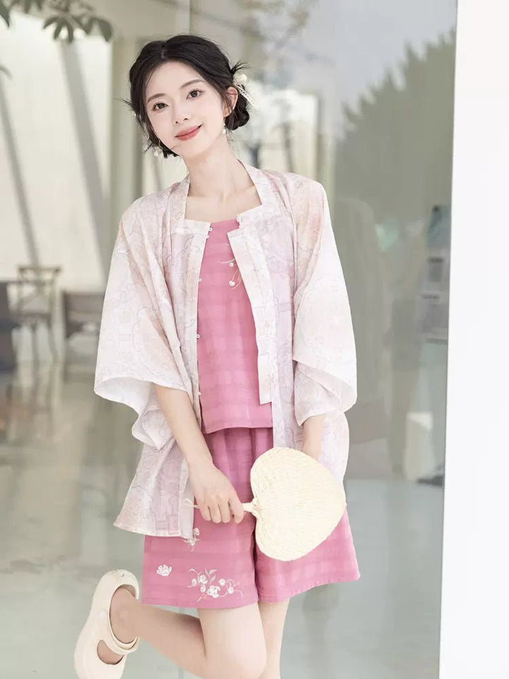 【Hanfu】Apricot Blossom in Gentle Rain |Modern Style Hanfuhan fu Chinese han fu hanfu male tang dynasty clothes chinese hanfu tang dynasty outfits traditiona hanfu dress chinese hanfu chinese style dress dress fashion cheongsam dress q