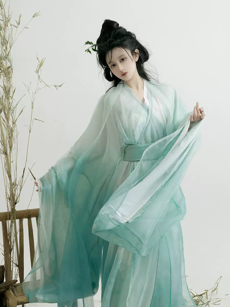 【Hanfu】Aqua Serenity | Wei & Jin Style Hanfuhan fu Chinese han fu hanfu male tang dynasty clothes chinese hanfu tang dynasty outfits traditiona hanfu dress chinese hanfu chinese style dress dress fashion cheongsam dress q