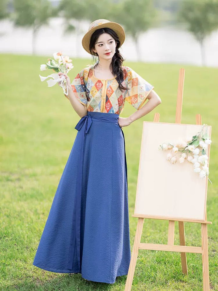 【Hanfu】Artistic Spring Breeze | Modern Style Hanfuhan fu Chinese han fu hanfu male tang dynasty clothes chinese hanfu tang dynasty outfits traditiona hanfu dress chinese hanfu chinese style dress dress fashion cheongsam dress q