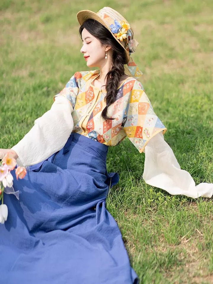 【Hanfu】Artistic Spring Breeze | Modern Style Hanfuhan fu Chinese han fu hanfu male tang dynasty clothes chinese hanfu tang dynasty outfits traditiona hanfu dress chinese hanfu chinese style dress dress fashion cheongsam dress q