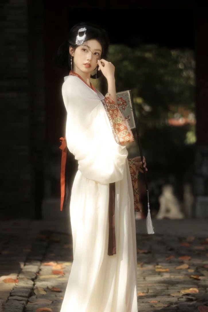 【Hanfu】Autumn Blaze Beauty | Wei & Jin Style Hanfuhan fu Chinese han fu hanfu male tang dynasty clothes chinese hanfu tang dynasty outfits traditiona hanfu dress chinese hanfu chinese style dress dress fashion cheongsam dress q