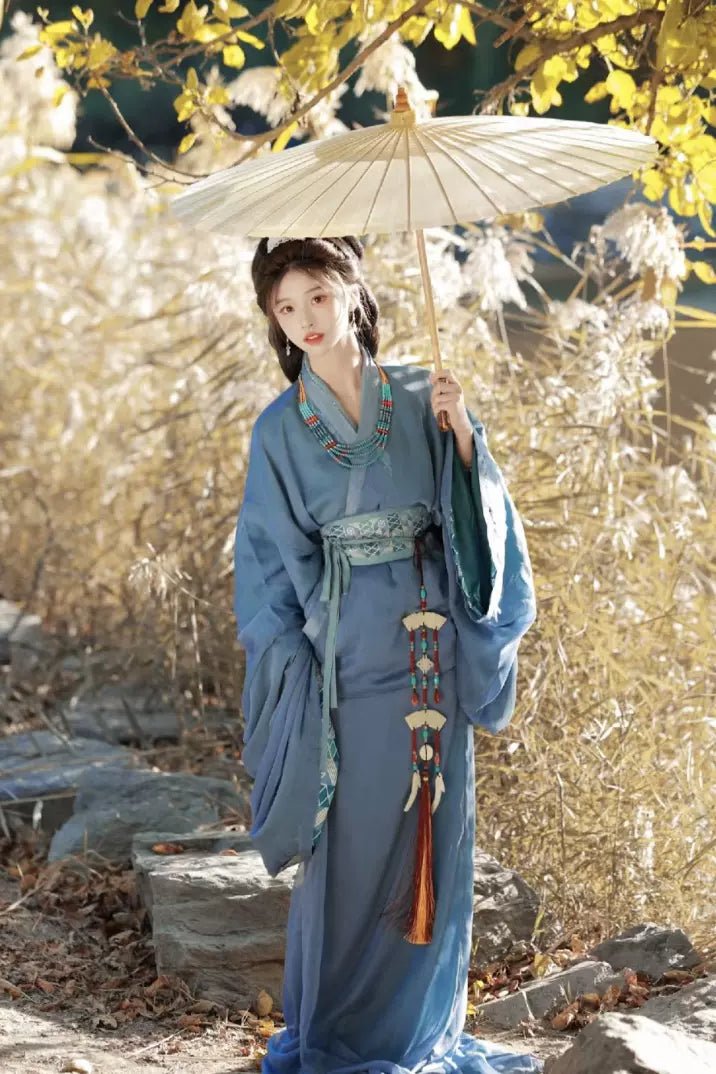 【Hanfu】Autumn Blaze Beauty | Wei & Jin Style Hanfuhan fu Chinese han fu hanfu male tang dynasty clothes chinese hanfu tang dynasty outfits traditiona hanfu dress chinese hanfu chinese style dress dress fashion cheongsam dress q