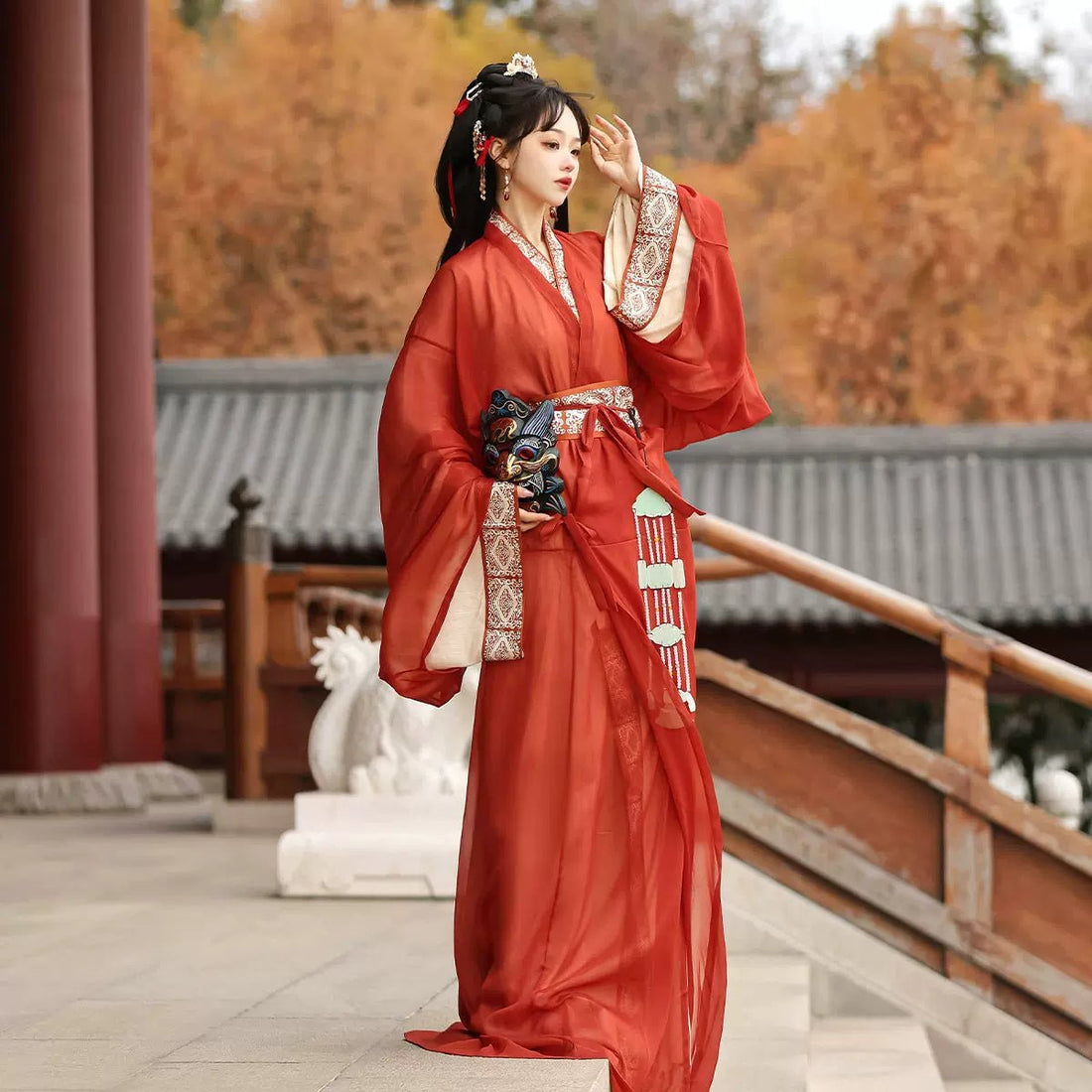 【Hanfu】Autumn Morning Grace | Chunqiu to Han Dynasty Style Hanfuhan fu Chinese han fu hanfu male tang dynasty clothes chinese hanfu tang dynasty outfits traditiona hanfu dress chinese hanfu chinese style dress dress fashion cheongsam dress q