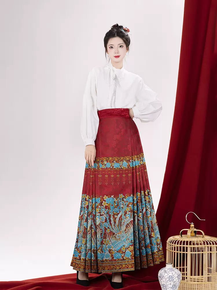 【Hanfu】Autumn Night Splendor Dream | Mamian skirthan fu Chinese han fu hanfu male tang dynasty clothes chinese hanfu tang dynasty outfits traditiona hanfu dress chinese hanfu chinese style dress dress fashion cheongsam dress q