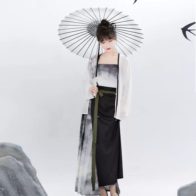 【Hanfu】Autumn Waters Merge with the Sky | Modern Style Hanfuhan fu Chinese han fu hanfu male tang dynasty clothes chinese hanfu tang dynasty outfits traditiona hanfu dress chinese hanfu chinese style dress dress fashion cheongsam dress q