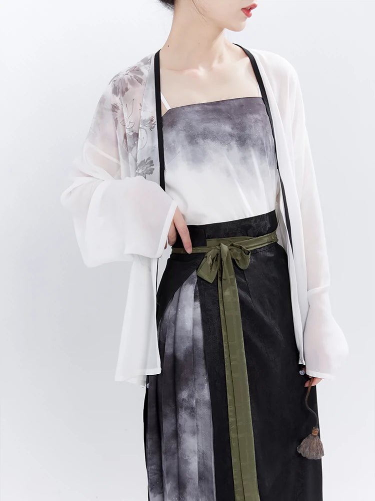 【Hanfu】Autumn Waters Merge with the Sky | Modern Style Hanfuhan fu Chinese han fu hanfu male tang dynasty clothes chinese hanfu tang dynasty outfits traditiona hanfu dress chinese hanfu chinese style dress dress fashion cheongsam dress q