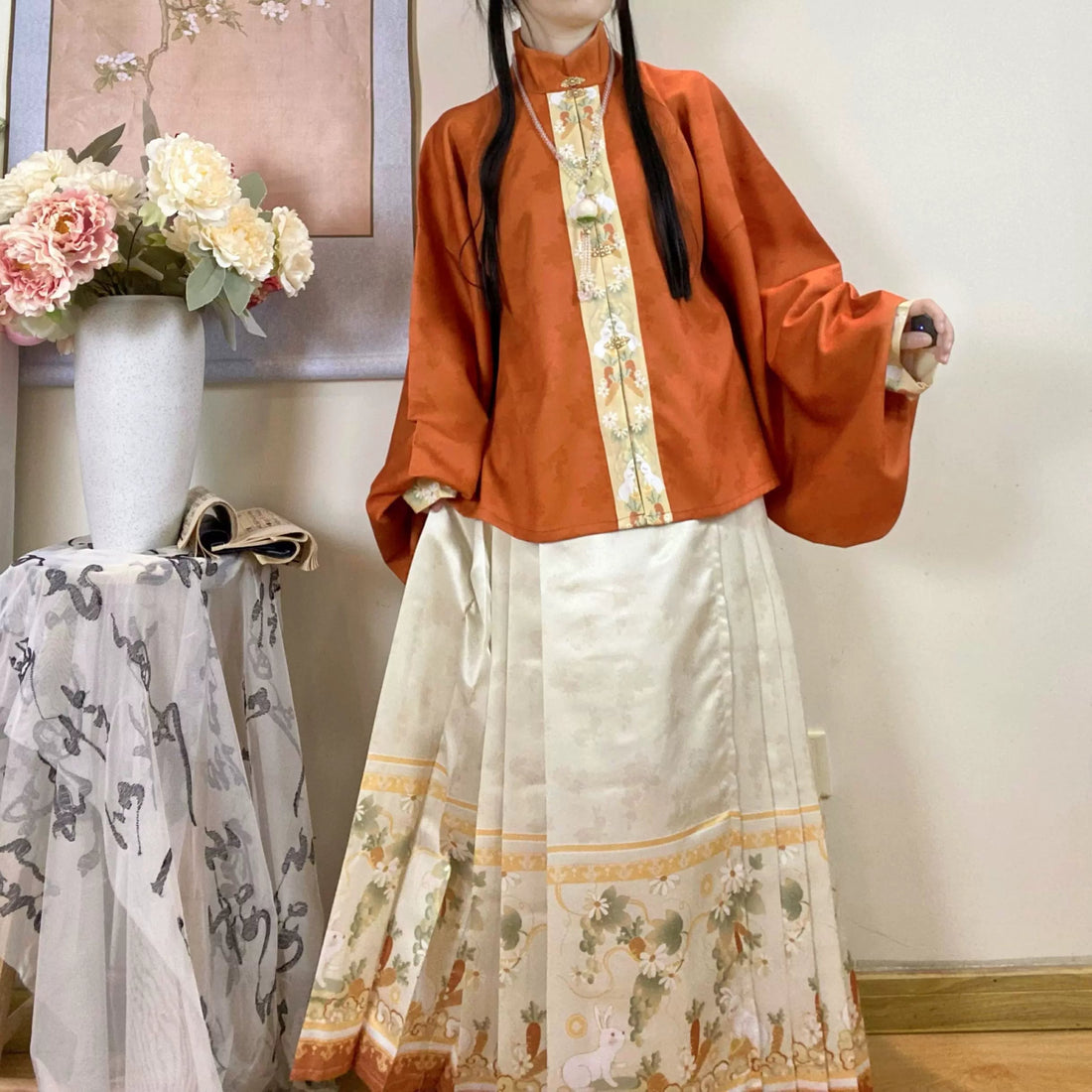 【Hanfu】Autumn's Radiance | Ming Style Hanfuhan fu Chinese han fu hanfu male tang dynasty clothes chinese hanfu tang dynasty outfits traditiona hanfu dress chinese hanfu chinese style dress dress fashion cheongsam dress q