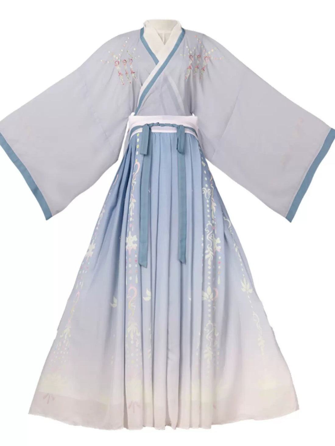 【Hanfu】Azure Blossom | Wei & Jin Style Hanfuhan fu Chinese han fu hanfu male tang dynasty clothes chinese hanfu tang dynasty outfits traditiona hanfu dress chinese hanfu chinese style dress dress fashion cheongsam dress q