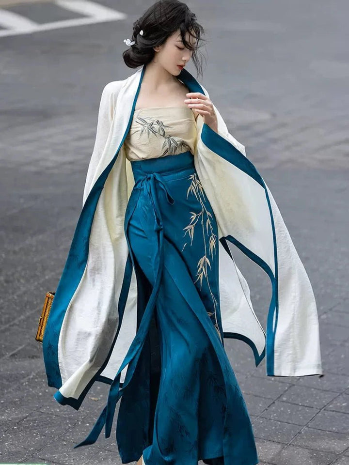 【Hanfu】﻿Bamboo language|竹语han fu Chinese han fu hanfu male tang dynasty clothes chinese hanfu tang dynasty outfits traditiona hanfu dress chinese hanfu chinese style dress dress fashion cheongsam dress q