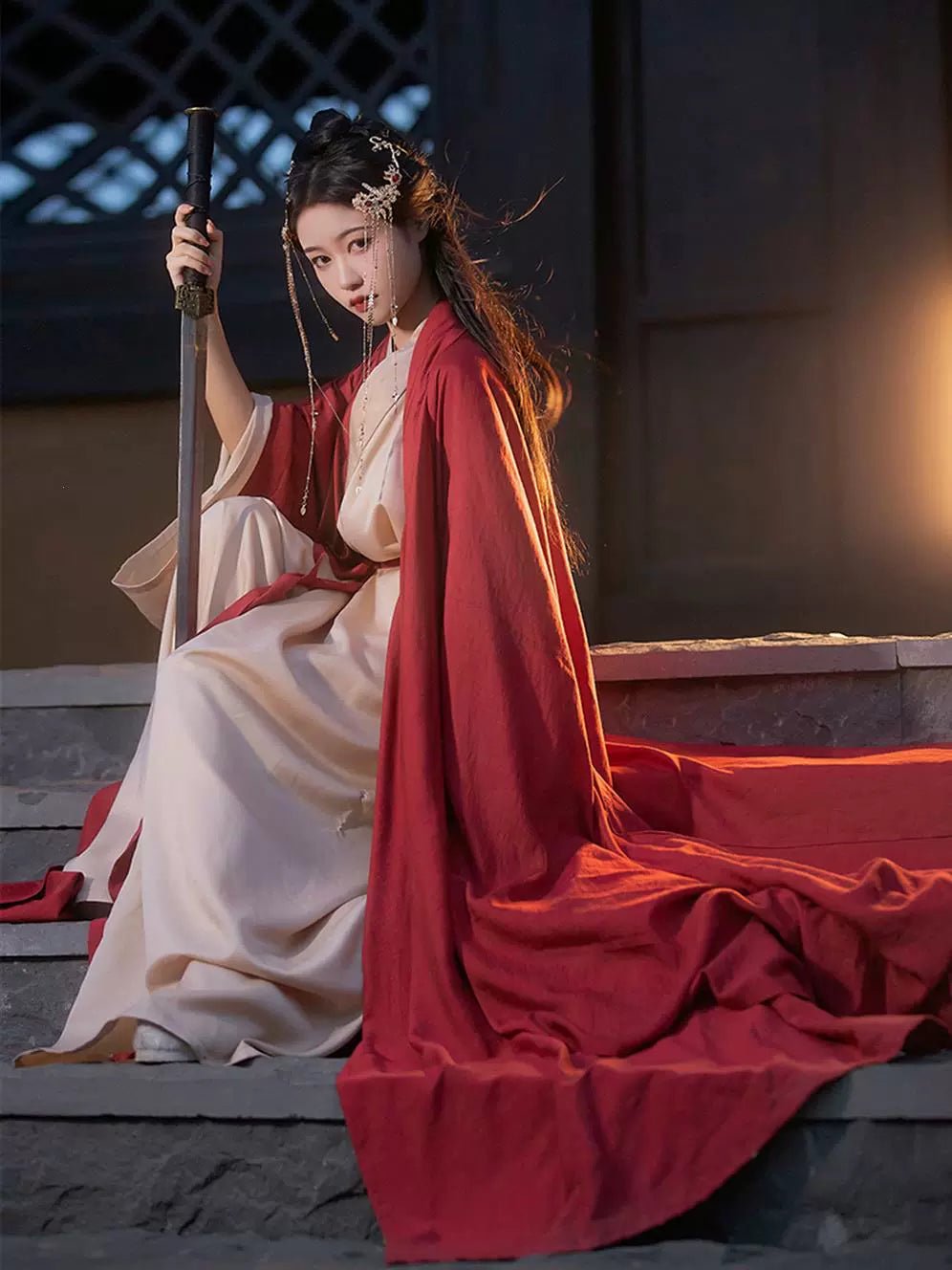 【Hanfu】Beauty confidant|Chunqiu Cross - neck ancient costumehan fu Chinese han fu hanfu male tang dynasty clothes chinese hanfu tang dynasty outfits traditiona hanfu dress chinese hanfu chinese style dress dress fashion cheongsam dress q