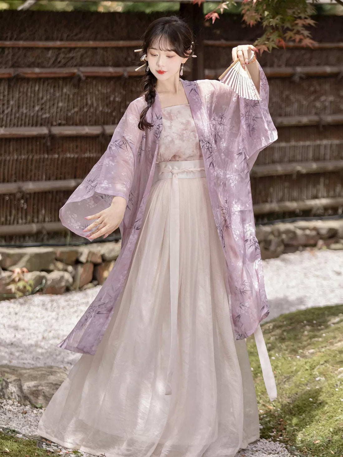 【Hanfu】Blissful Garden Charm | Song Chest - length skirthan fu Chinese han fu hanfu male tang dynasty clothes chinese hanfu tang dynasty outfits traditiona hanfu dress chinese hanfu chinese style dress dress fashion cheongsam dress q