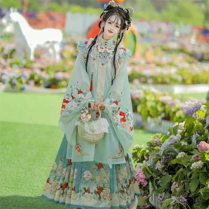 【Hanfu】Blooming Radiance | Ming Style Hanfuhan fu Chinese han fu hanfu male tang dynasty clothes chinese hanfu tang dynasty outfits traditiona hanfu dress chinese hanfu chinese style dress dress fashion cheongsam dress q