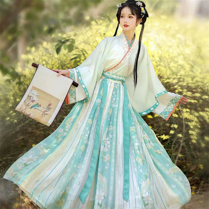 【Hanfu】Blossom Radiance | Wei & Jin Style Hanfuhan fu Chinese han fu hanfu male tang dynasty clothes chinese hanfu tang dynasty outfits traditiona hanfu dress chinese hanfu chinese style dress dress fashion cheongsam dress q