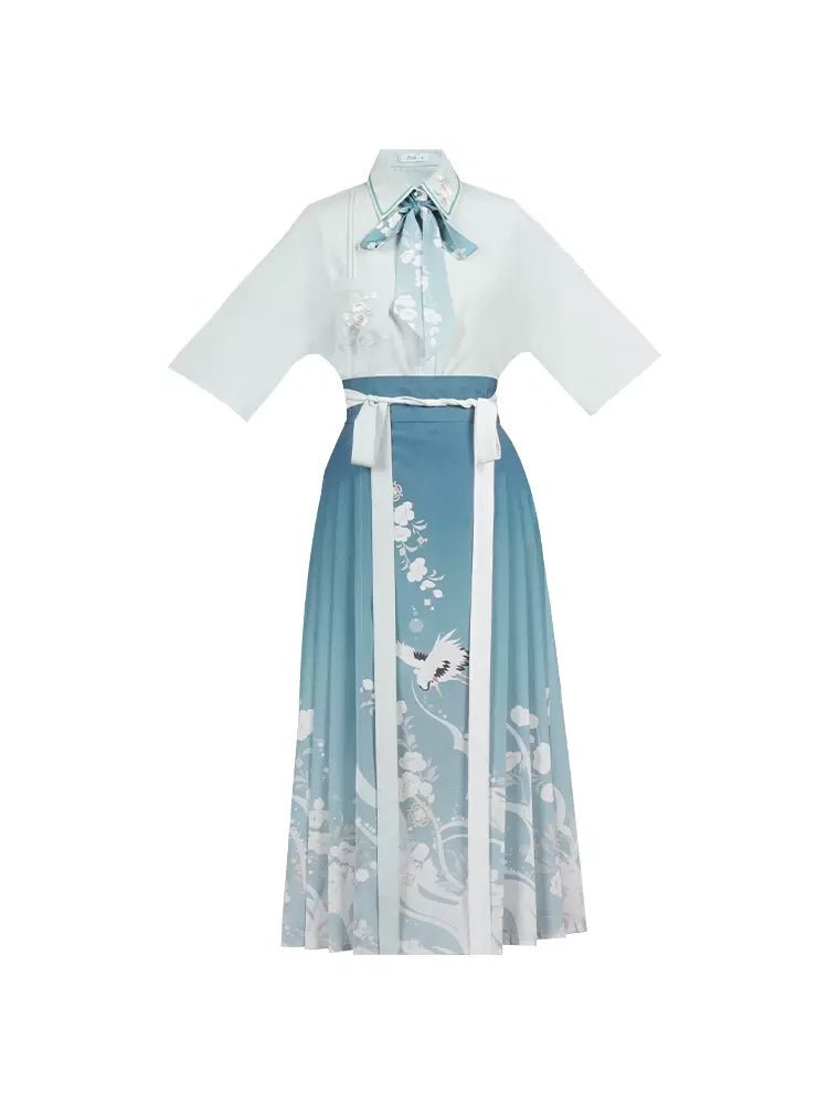 【Hanfu】Clear Waves of Jade Water | Modern Style Hanfuhan fu Chinese han fu hanfu male tang dynasty clothes chinese hanfu tang dynasty outfits traditiona hanfu dress chinese hanfu chinese style dress dress fashion cheongsam dress q