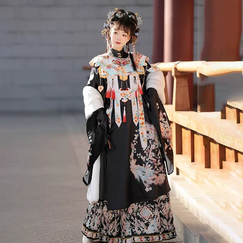 Hanfu】Crimson Phoenix Grace | Ming Style Hanfuhan fu Chinese han fu hanfu male tang dynasty clothes chinese hanfu tang dynasty outfits traditiona hanfu dress chinese hanfu chinese style dress dress fashion cheongsam dress q