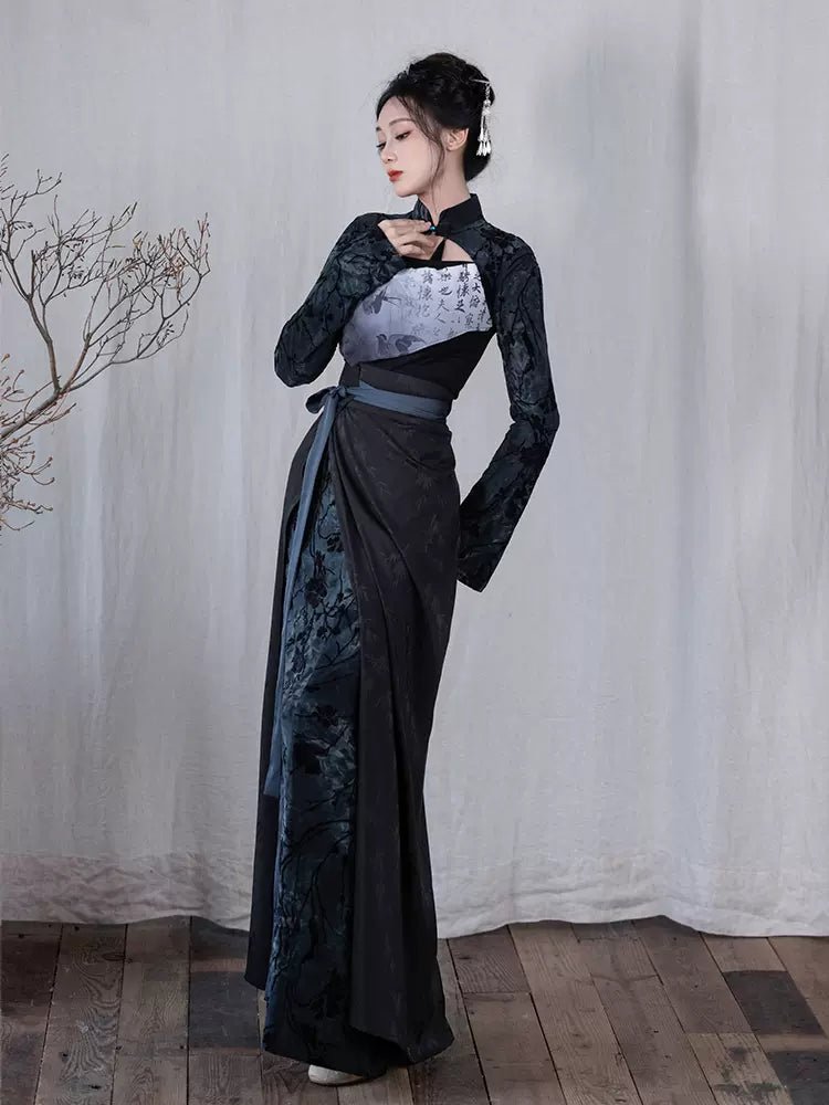 【Hanfu】Danqing|丹青han fu Chinese han fu hanfu male tang dynasty clothes chinese hanfu tang dynasty outfits traditiona hanfu dress chinese hanfu chinese style dress dress fashion cheongsam dress q