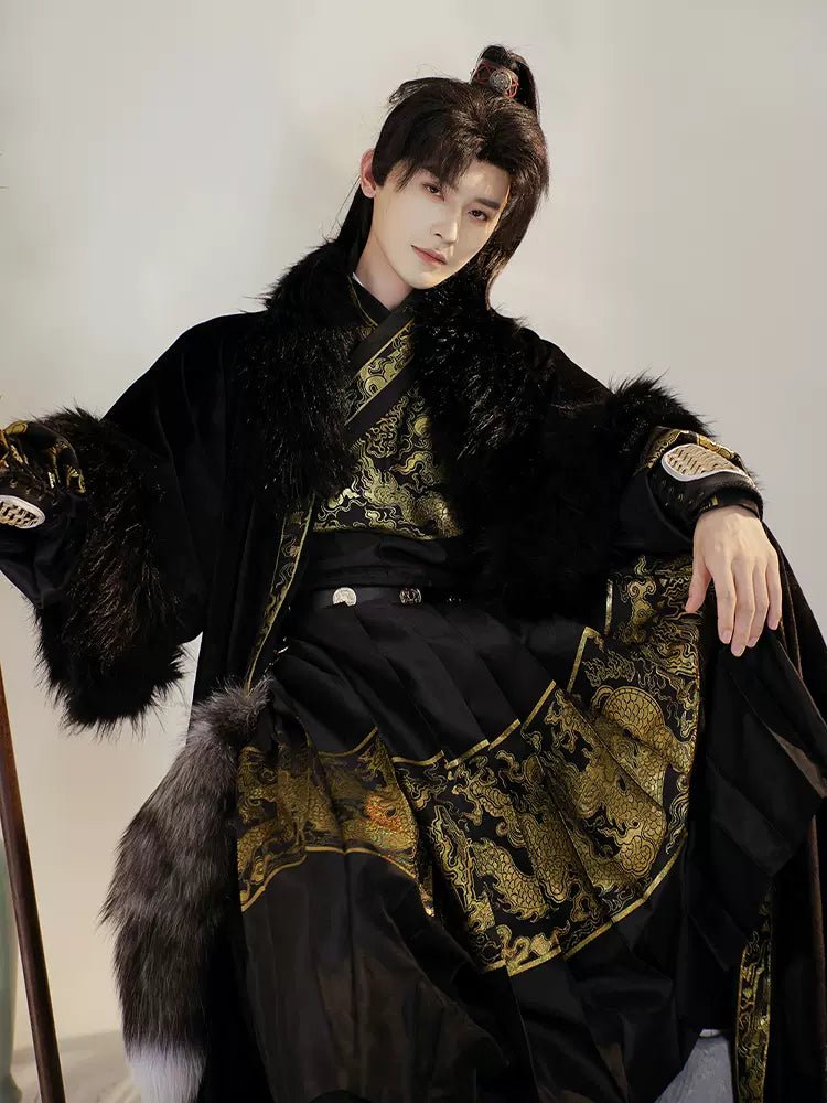 【Hanfu】Dragon roars over the rivers and mountains | Ming three - piece sethan fu Chinese han fu hanfu male tang dynasty clothes chinese hanfu tang dynasty outfits traditiona hanfu dress chinese hanfu chinese style dress dress fashion cheongsam dress q