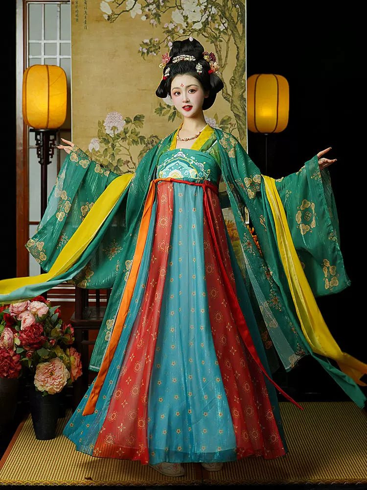 【Hanfu】Dunhuang is like a dream|Tang chest - length skirthan fu Chinese han fu hanfu male tang dynasty clothes chinese hanfu tang dynasty outfits traditiona hanfu dress chinese hanfu chinese style dress dress fashion cheongsam dress q