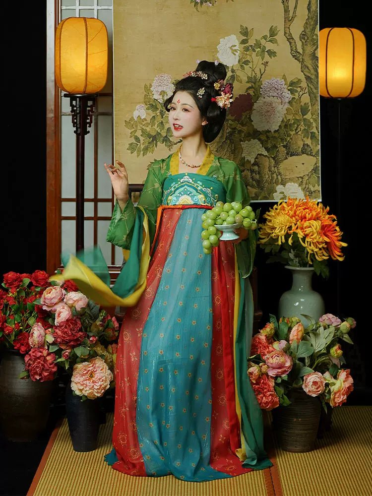 【Hanfu】Dunhuang is like a dream|Tang chest - length skirthan fu Chinese han fu hanfu male tang dynasty clothes chinese hanfu tang dynasty outfits traditiona hanfu dress chinese hanfu chinese style dress dress fashion cheongsam dress q