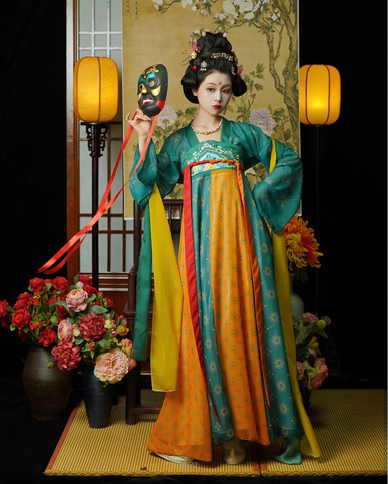 【Hanfu】Dunhuang is like a dream|Tang chest - length skirthan fu Chinese han fu hanfu male tang dynasty clothes chinese hanfu tang dynasty outfits traditiona hanfu dress chinese hanfu chinese style dress dress fashion cheongsam dress q