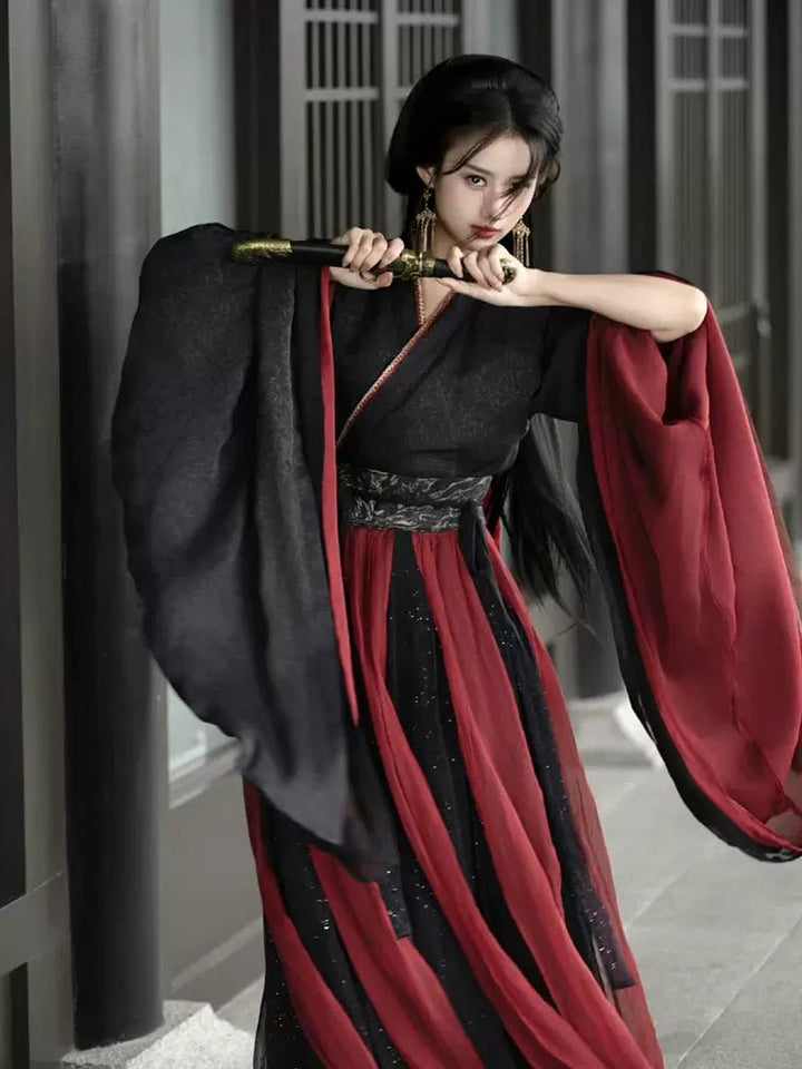 【Hanfu】Ebon Elegance | Wei & Jin Style Hanfuhan fu Chinese han fu hanfu male tang dynasty clothes chinese hanfu tang dynasty outfits traditiona hanfu dress chinese hanfu chinese style dress dress fashion cheongsam dress q