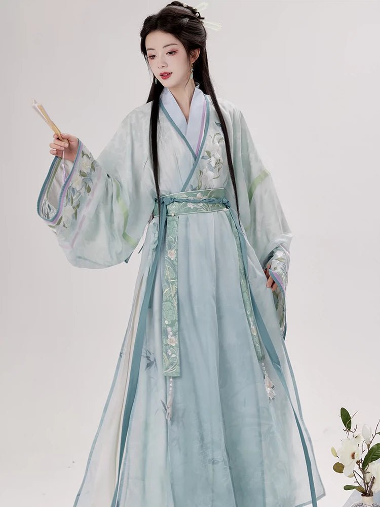 【Hanfu】Elegant Dream of Flowing Azure Clouds | Jin Style Hanfuhan fu Chinese han fu hanfu male tang dynasty clothes chinese hanfu tang dynasty outfits traditiona hanfu dress chinese hanfu chinese style dress dress fashion cheongsam dress q