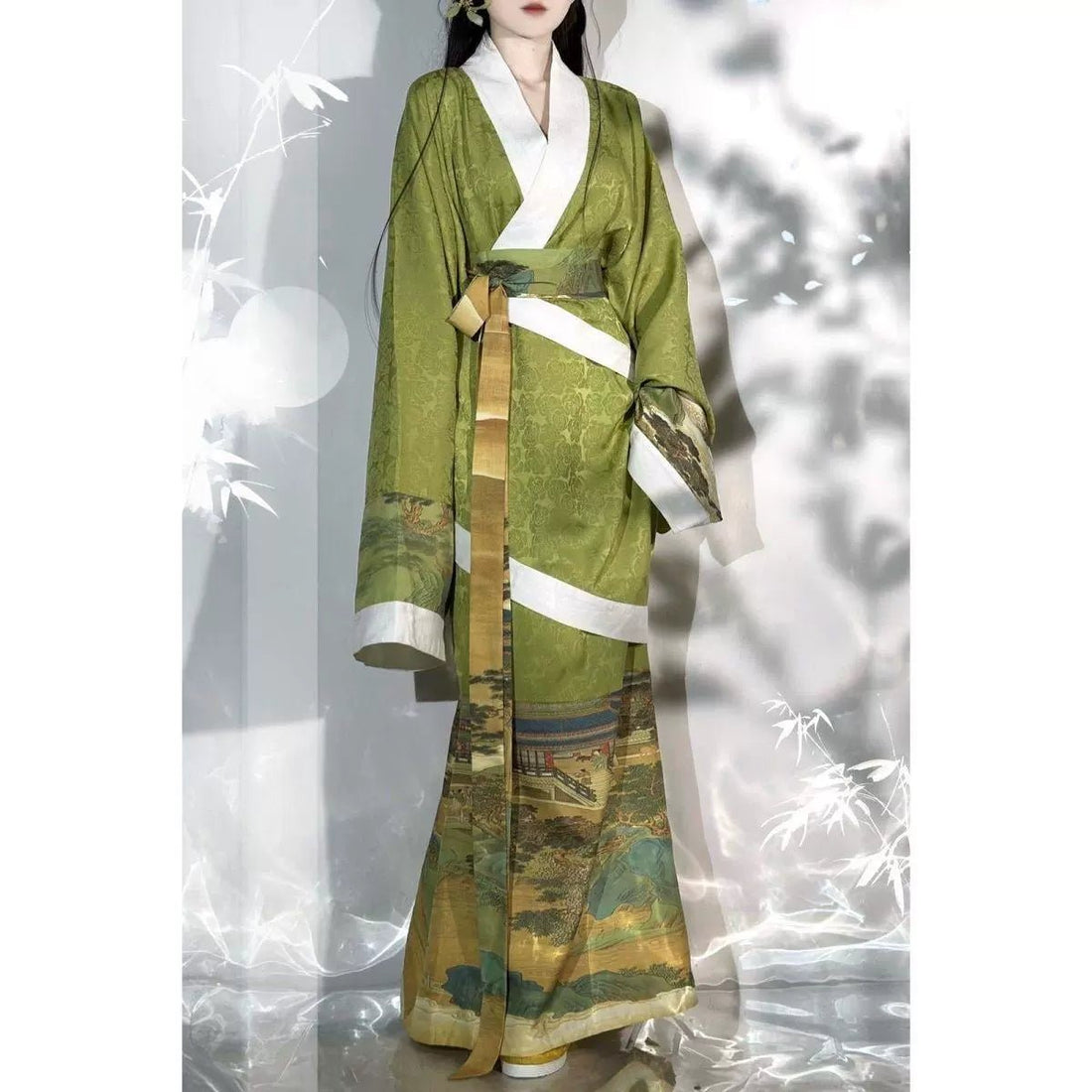 【Hanfu】Emerald Whisper Elegance | Chunqiu to Han Dynasty Style Hanfuhan fu Chinese han fu hanfu male tang dynasty clothes chinese hanfu tang dynasty outfits traditiona hanfu dress chinese hanfu chinese style dress dress fashion cheongsam dress q