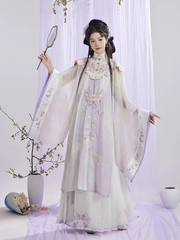 【Hanfu】Ethereal Elegance Amidst Spring Blossoms | Ming Style Hanfuhan fu Chinese han fu hanfu male tang dynasty clothes chinese hanfu tang dynasty outfits traditiona hanfu dress chinese hanfu chinese style dress dress fashion cheongsam dress q