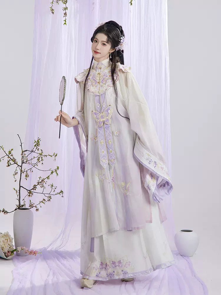 【Hanfu】Ethereal Elegance Amidst Spring Blossoms | Ming Style Hanfuhan fu Chinese han fu hanfu male tang dynasty clothes chinese hanfu tang dynasty outfits traditiona hanfu dress chinese hanfu chinese style dress dress fashion cheongsam dress q