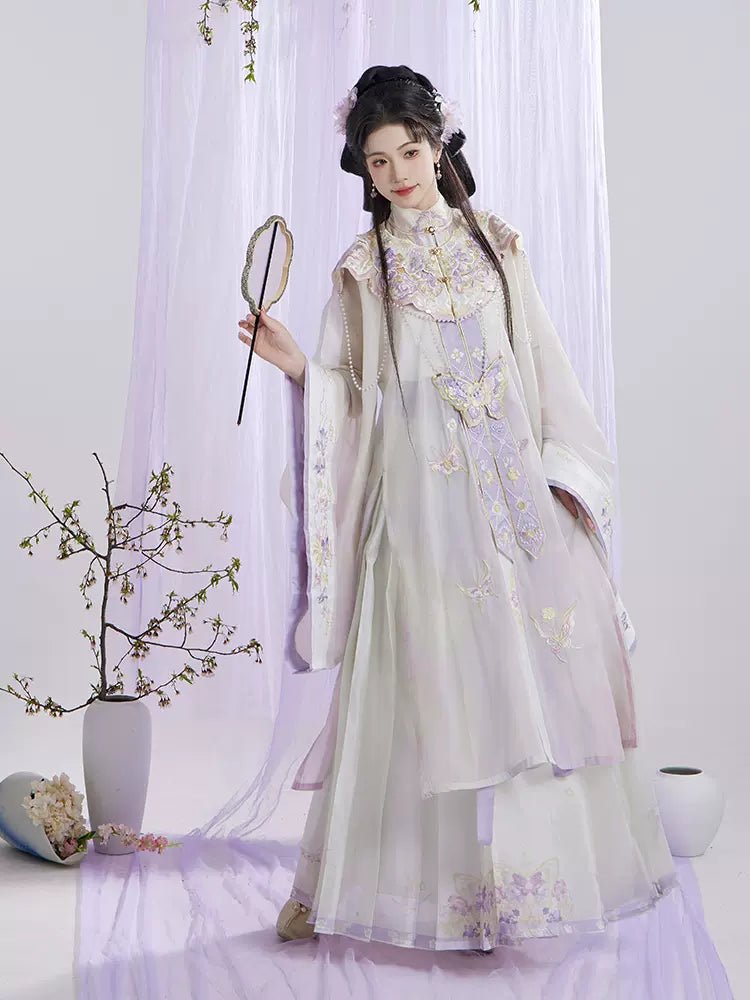 【Hanfu】Ethereal Elegance Amidst Spring Blossoms | Ming Style Hanfuhan fu Chinese han fu hanfu male tang dynasty clothes chinese hanfu tang dynasty outfits traditiona hanfu dress chinese hanfu chinese style dress dress fashion cheongsam dress q