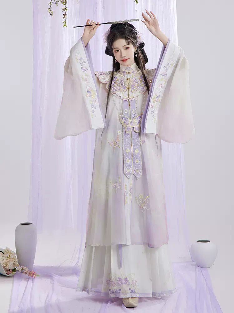 【Hanfu】Ethereal Elegance Amidst Spring Blossoms | Ming Style Hanfuhan fu Chinese han fu hanfu male tang dynasty clothes chinese hanfu tang dynasty outfits traditiona hanfu dress chinese hanfu chinese style dress dress fashion cheongsam dress q