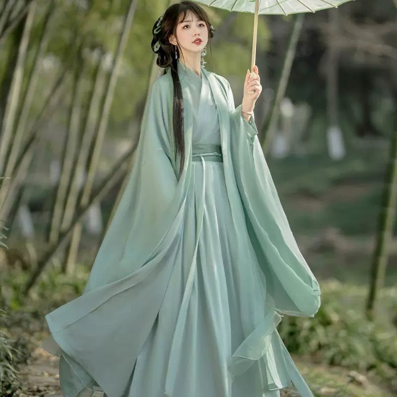 【Hanfu】Ethereal Green Dream | Wei & Jin Style Hanfuhan fu Chinese han fu hanfu male tang dynasty clothes chinese hanfu tang dynasty outfits traditiona hanfu dress chinese hanfu chinese style dress dress fashion cheongsam dress q