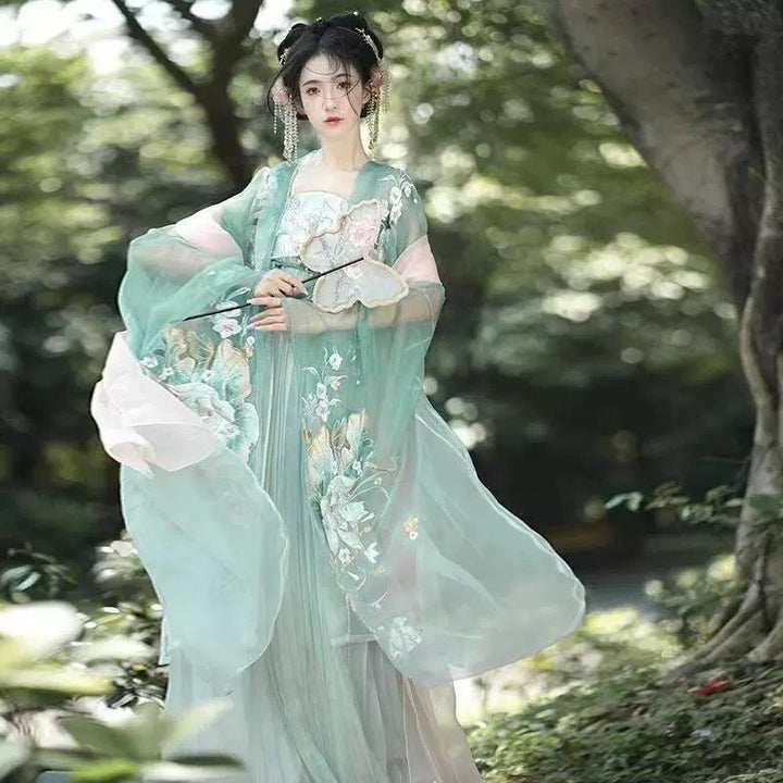 【Hanfu】Floating Incense Curls around A Song|Tang Chest - Length skirthan fu Chinese han fu hanfu male tang dynasty clothes chinese hanfu tang dynasty outfits traditiona hanfu dress chinese hanfu chinese style dress dress fashion cheongsam dress q