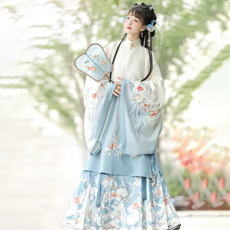 【Hanfu】Floral Symphony in Crimson | Ming Style Hanfuhan fu Chinese han fu hanfu male tang dynasty clothes chinese hanfu tang dynasty outfits traditiona hanfu dress chinese hanfu chinese style dress dress fashion cheongsam dress q