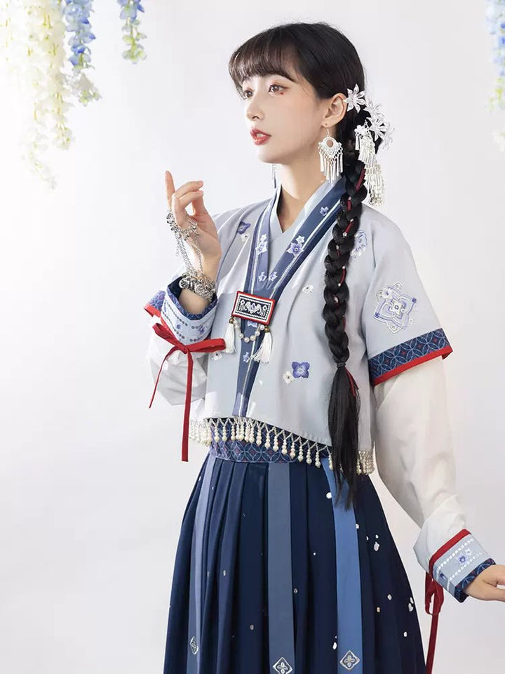 【Hanfu】Flower and Moon, Romantic Elegance | Song Style Hanfuhan fu Chinese han fu hanfu male tang dynasty clothes chinese hanfu tang dynasty outfits traditiona hanfu dress chinese hanfu chinese style dress dress fashion cheongsam dress q