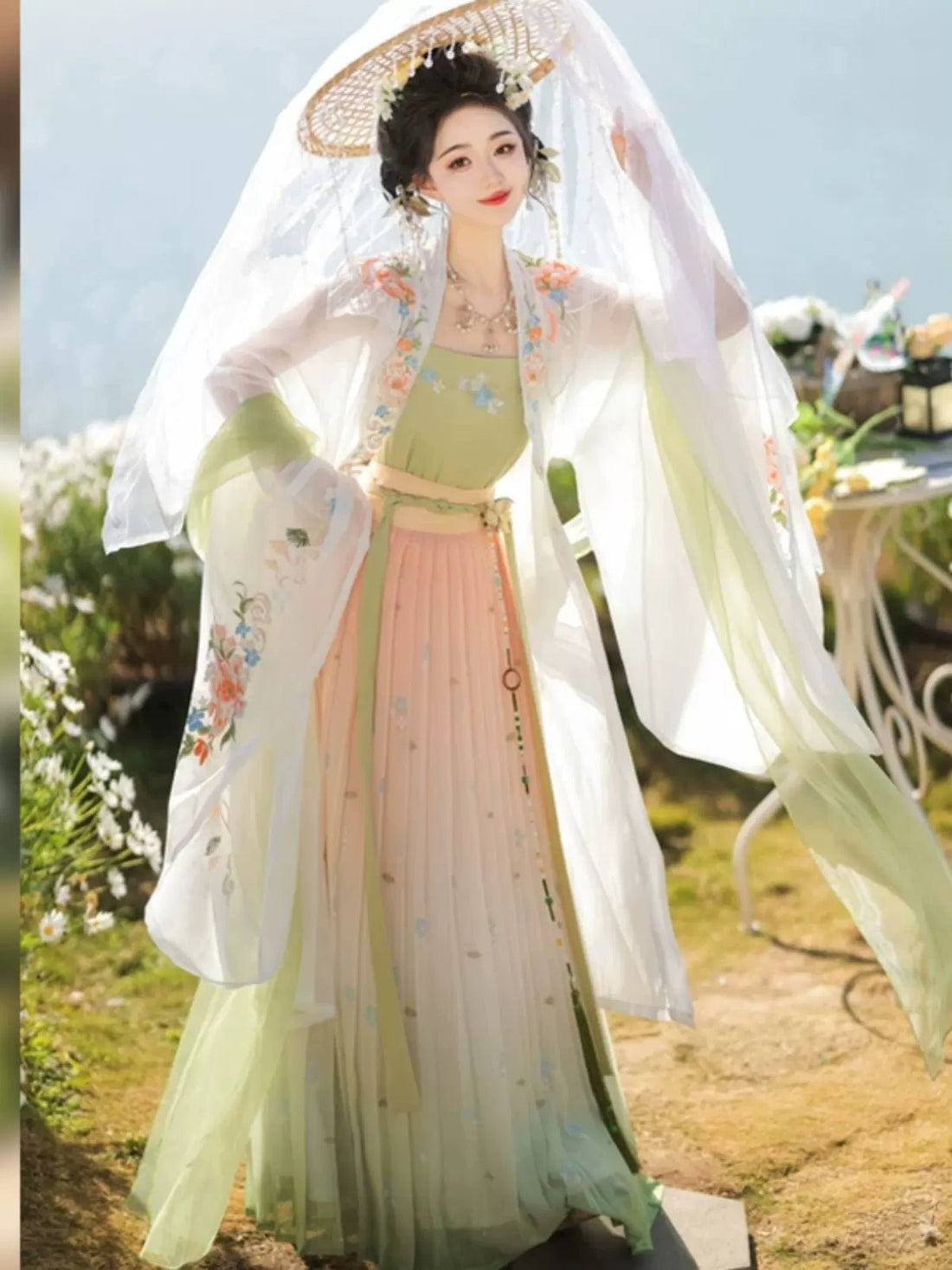 【Hanfu】Flower Jade Dew | Song Chest - length skirthan fu Chinese han fu hanfu male tang dynasty clothes chinese hanfu tang dynasty outfits traditiona hanfu dress chinese hanfu chinese style dress dress fashion cheongsam dress q