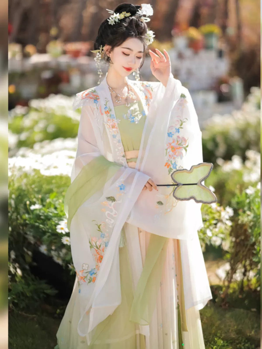 【Hanfu】Flower Jade Dew | Song Chest - length skirthan fu Chinese han fu hanfu male tang dynasty clothes chinese hanfu tang dynasty outfits traditiona hanfu dress chinese hanfu chinese style dress dress fashion cheongsam dress q