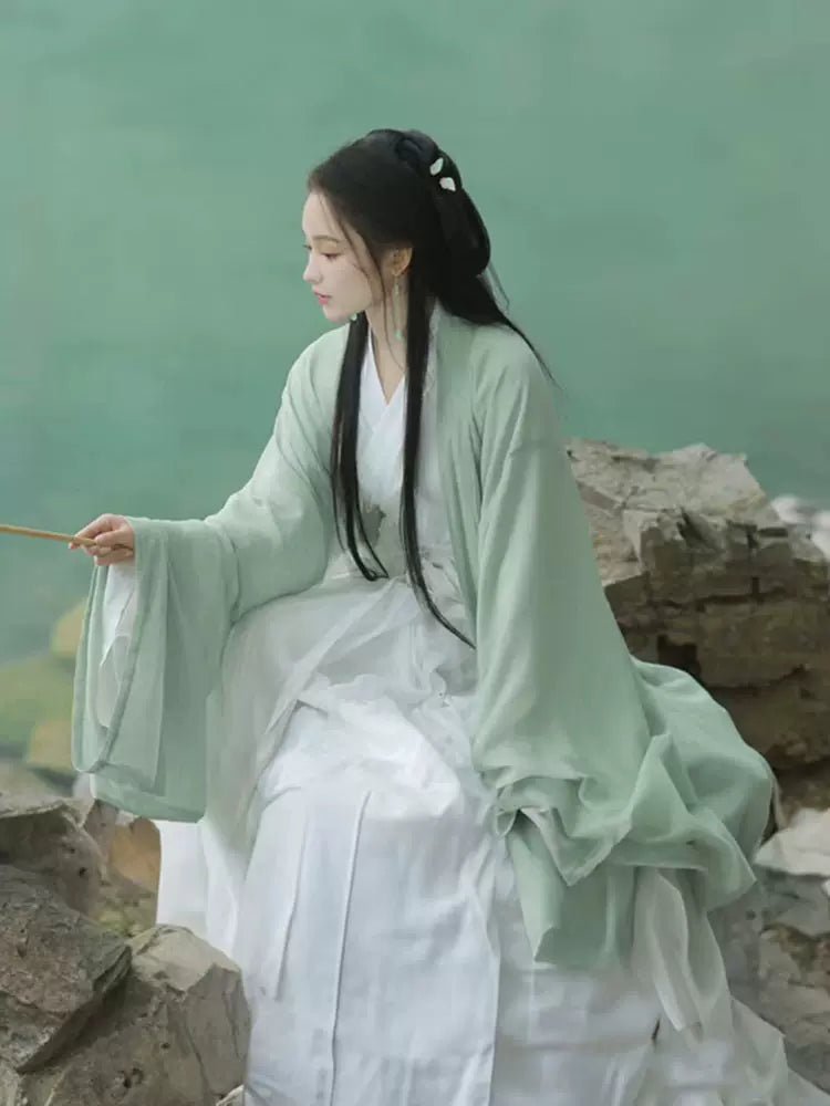 【Hanfu】Gentle Jade Elegance | Wei & Jin Style Hanfuhan fu Chinese han fu hanfu male tang dynasty clothes chinese hanfu tang dynasty outfits traditiona hanfu dress chinese hanfu chinese style dress dress fashion cheongsam dress q