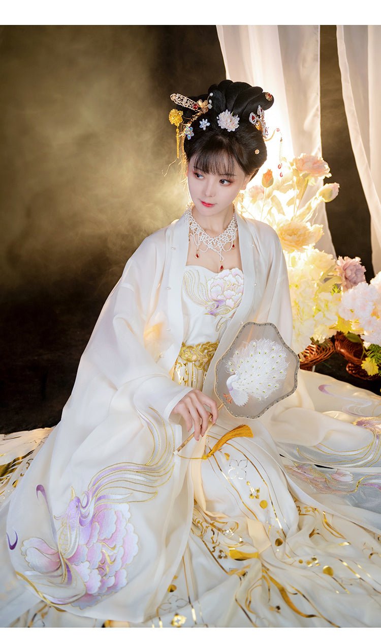 【Hanfu】Gild dream with moon|Tang embroidered big - sleeved shirthan fu Chinese han fu hanfu male tang dynasty clothes chinese hanfu tang dynasty outfits traditiona hanfu dress chinese hanfu chinese style dress dress fashion cheongsam dress q