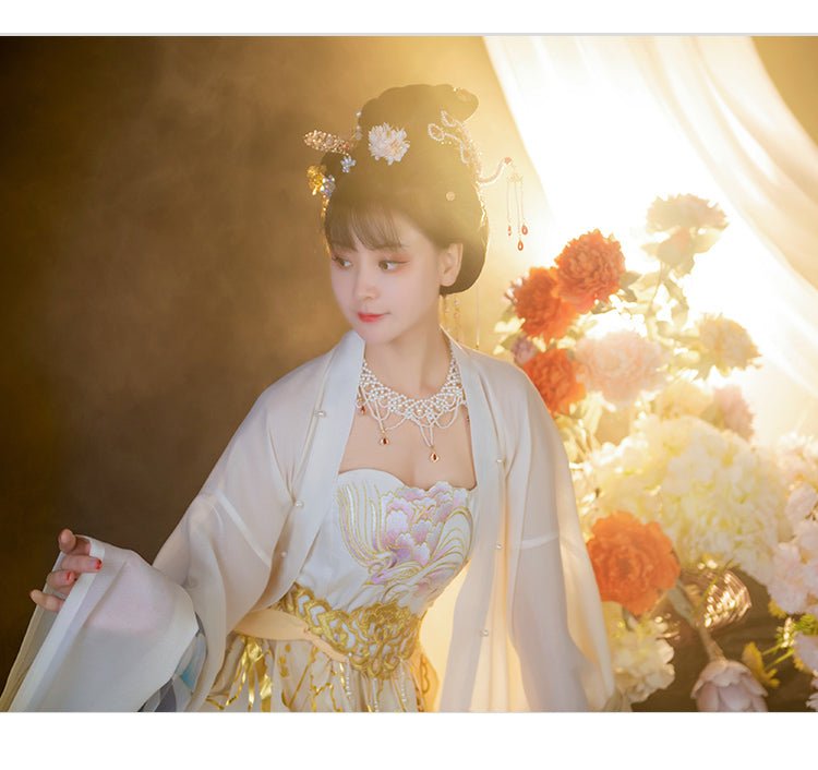 【Hanfu】Gild dream with moon|Tang embroidered big - sleeved shirthan fu Chinese han fu hanfu male tang dynasty clothes chinese hanfu tang dynasty outfits traditiona hanfu dress chinese hanfu chinese style dress dress fashion cheongsam dress q