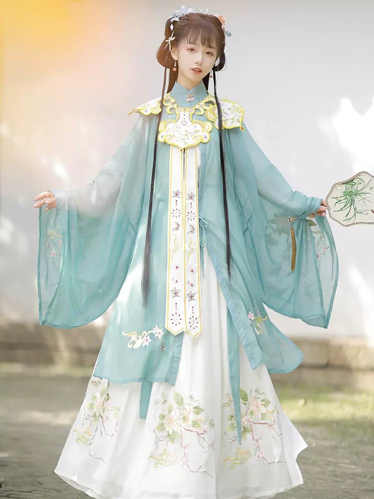 【Hanfu】Golden Dawn Elegance | Ming Style Hanfuhan fu Chinese han fu hanfu male tang dynasty clothes chinese hanfu tang dynasty outfits traditiona hanfu dress chinese hanfu chinese style dress dress fashion cheongsam dress q