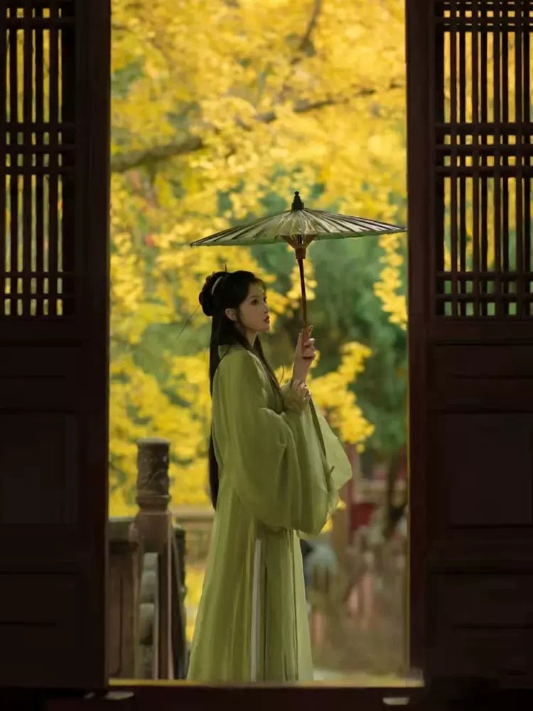 【Hanfu】Golden Ginkgo Elegance | Wei & Jin Style Hanfuhan fu Chinese han fu hanfu male tang dynasty clothes chinese hanfu tang dynasty outfits traditiona hanfu dress chinese hanfu chinese style dress dress fashion cheongsam dress q